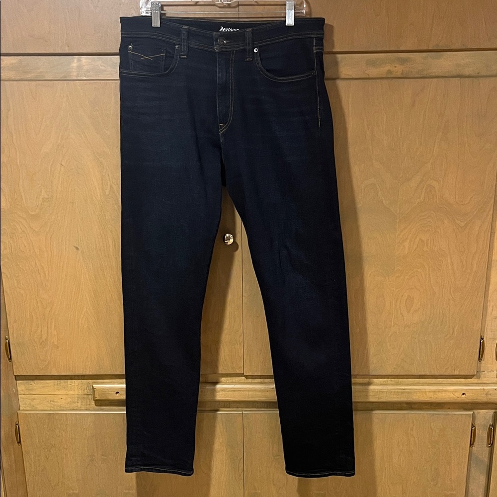 Revtown Automatic Decade Denim Jeans in Dark Indigo 34x32